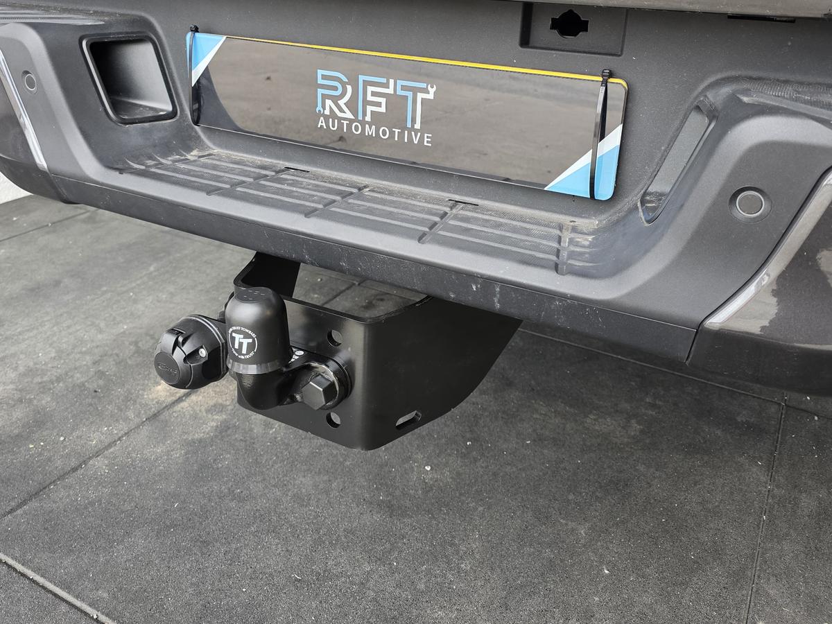 Towbar and electrics fitted to a Ford Ranger pickup